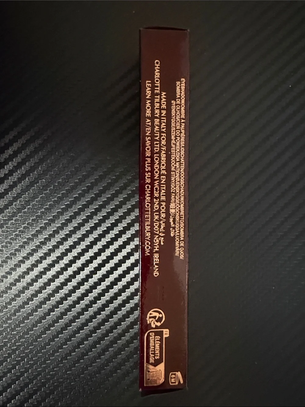 Charlotte Tilbury Exagger-Eyes Easy Eyeshadow Stick — Ballet Quartz Satin Glow